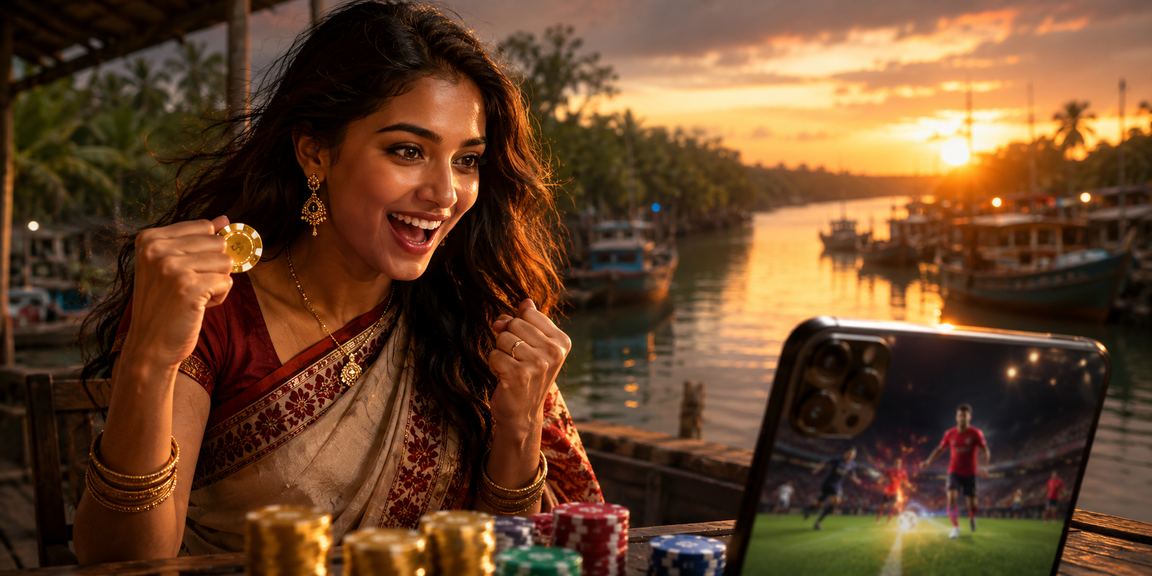 খুলনায় পোকার গেম খেলছেন একজন বাংলাদেশি ব্যবহারকারী মোবাইলে