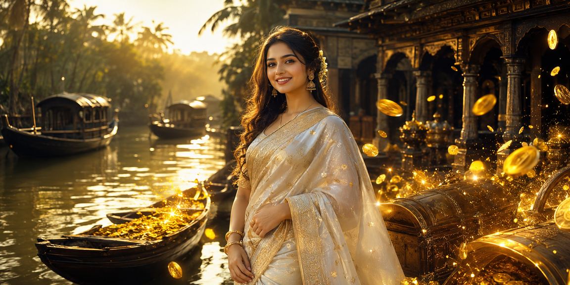 সুন্দরবন অঞ্চলে স্পোর্টস বেটিং এবং ম্যাচ অডস পর্যালোচনা করছেন একজন নারী ব্যবহারকারী
